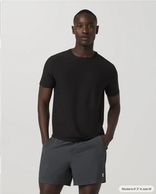 Vuori Strato Tech Tee Black