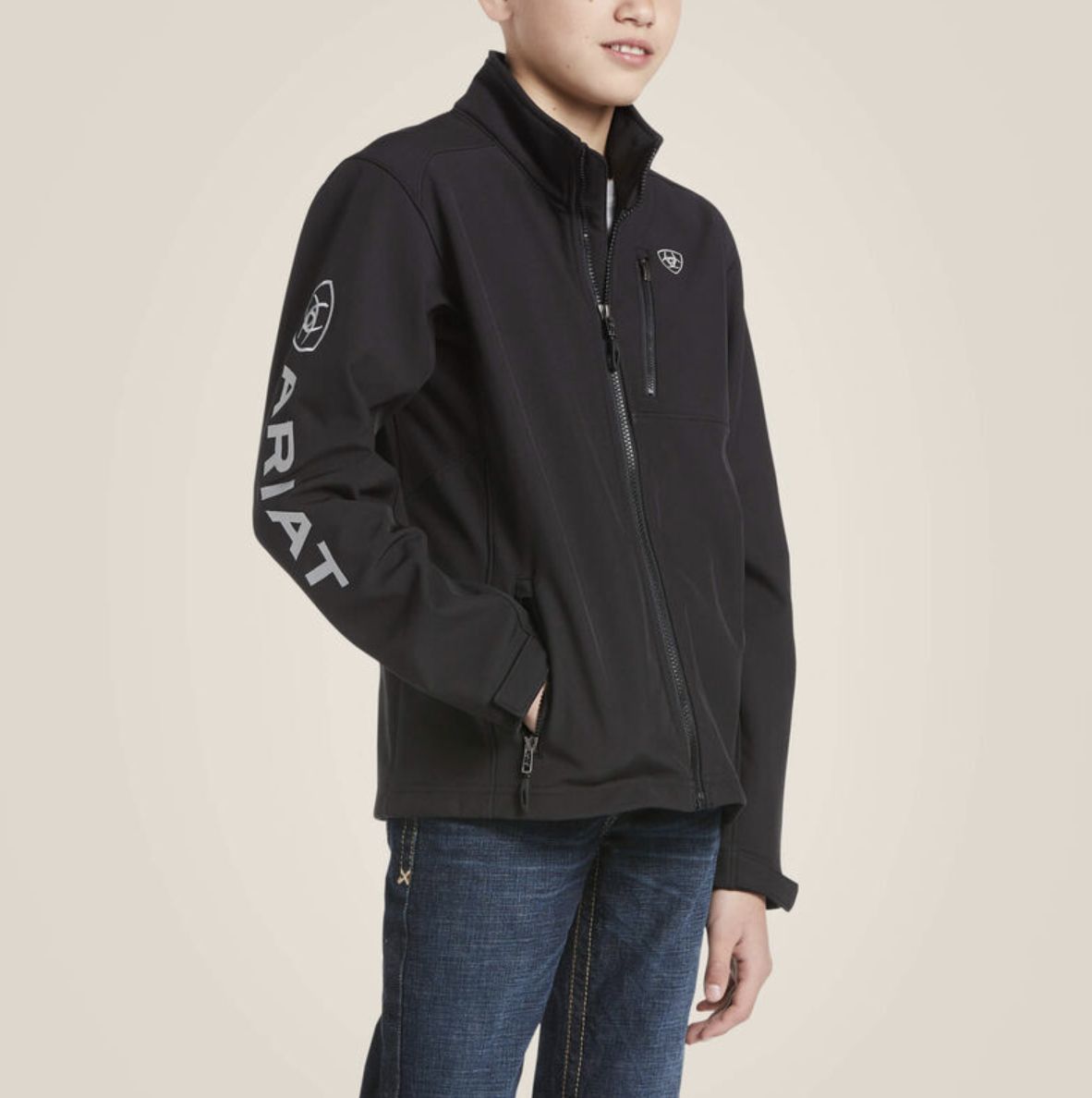 Ariat Logo 2.0 Softshell Jacket Black