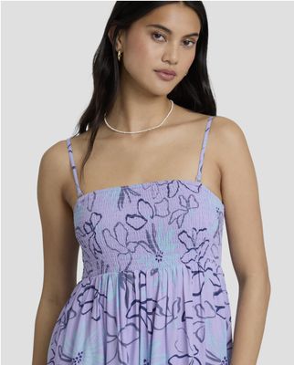 Billabong Tropical Daze Midi Dress Twilight Blue