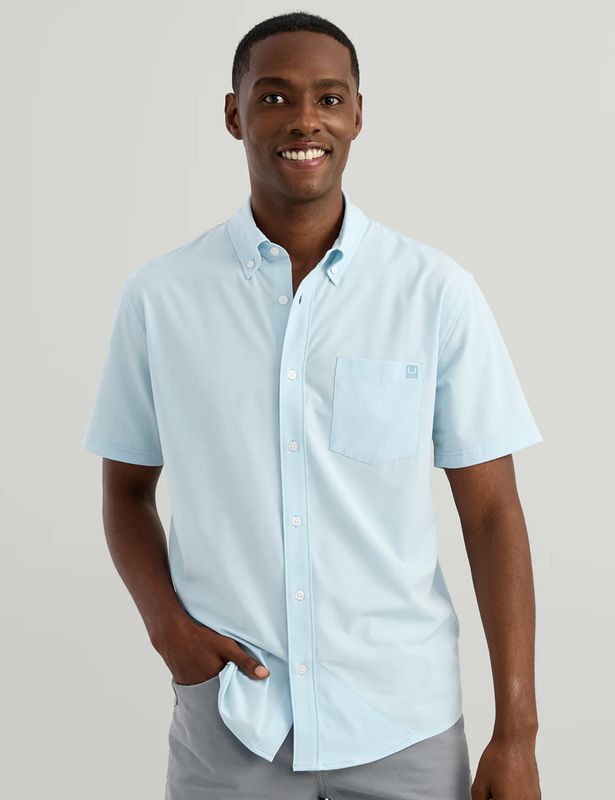 HUK Kona Solid SS Coastal Drift 425