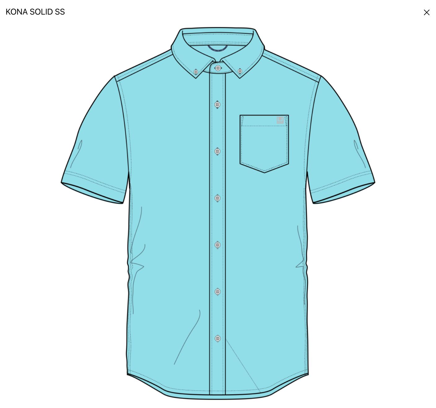 Huk Kona Solid SS Caicos