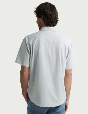 HUK Kona Solid SS Harbour Mist