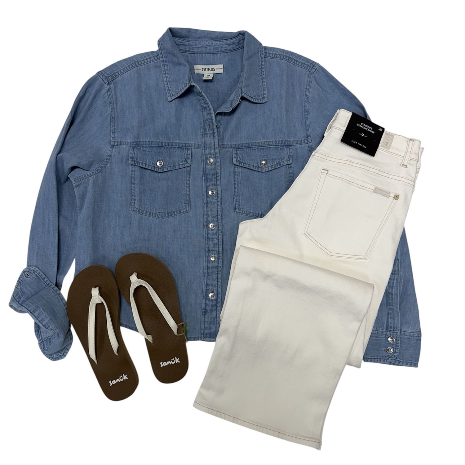 Guess Wren Denim Shirt