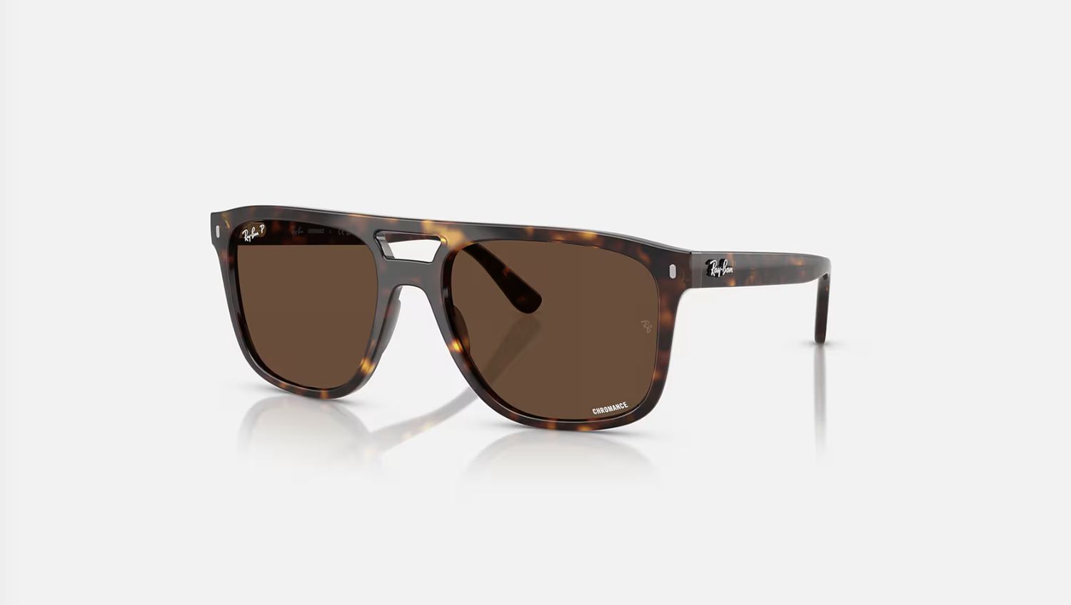Rayban Polished Havana Polar Brown Chromance