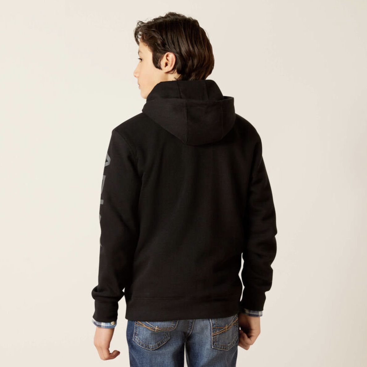 Ariat Boys Logo Hoodie Black