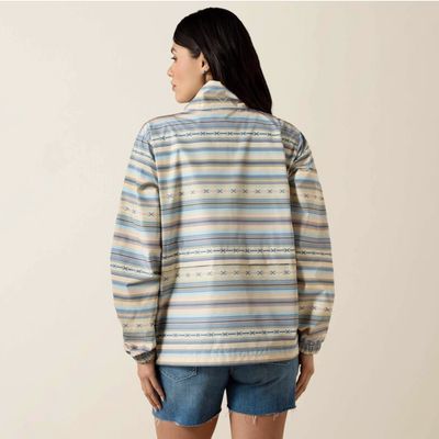 Ariat Whisper Pullover Jacket Sunset Serape Stripe
