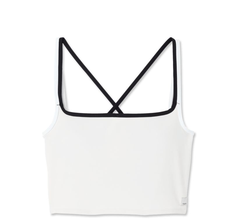 Vuori Daily Layered tank White