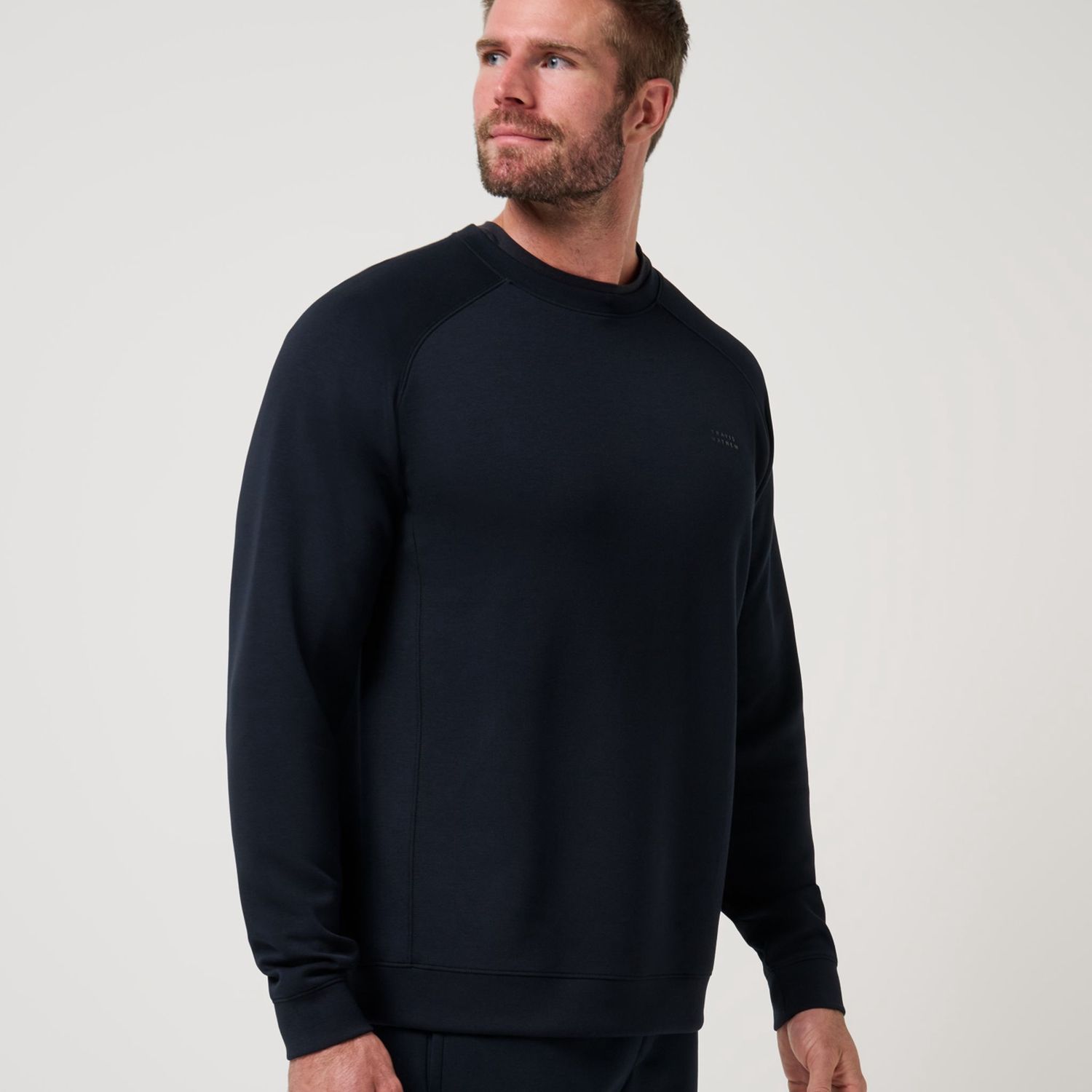 Travis Mathew Fibercloud Crew Black