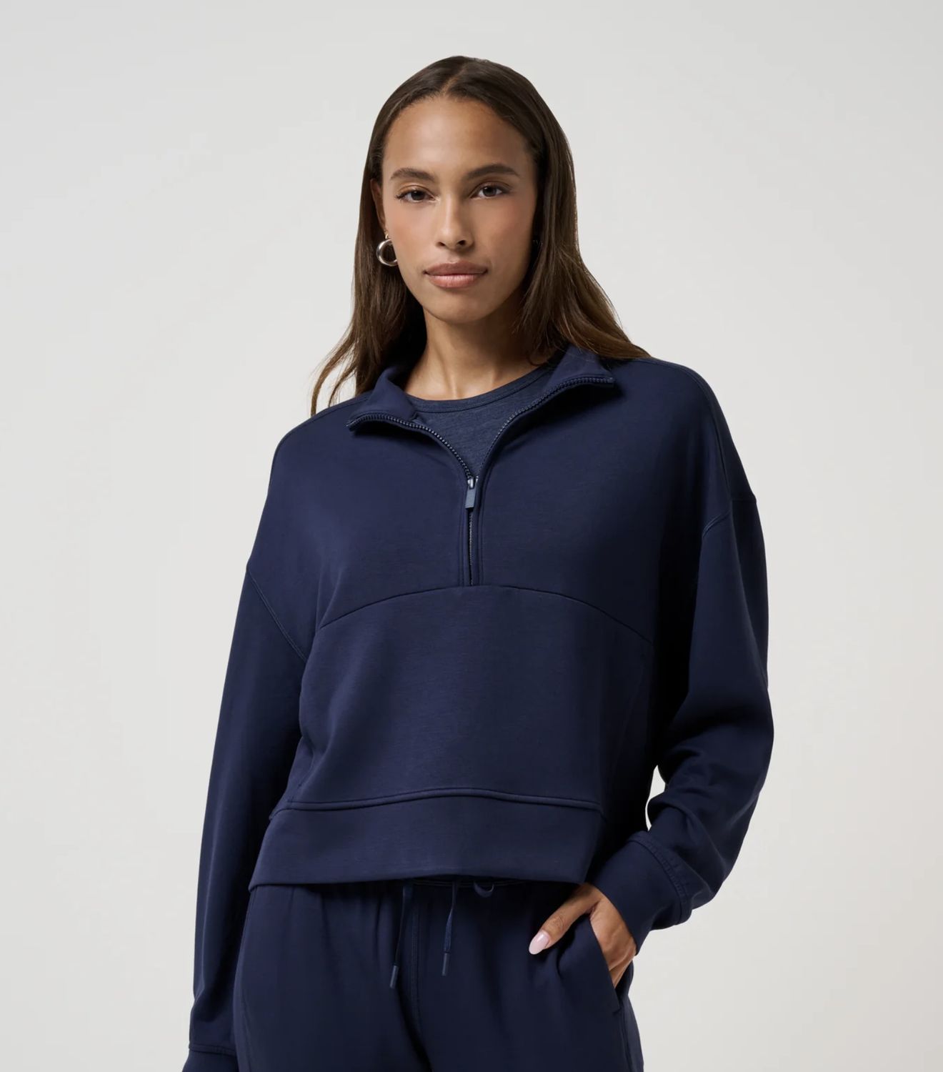 Travis Mathew Skyloft 1/2 zip 2.0 Navy