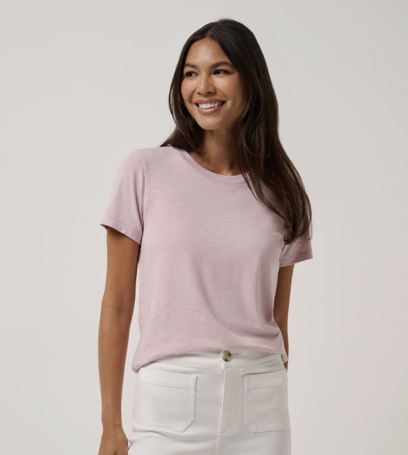 Travis Mathew Cloud Tee Violet Ice