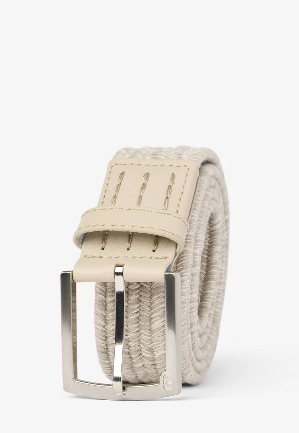 travismathew popsicle stretch woven leather belt Oxford Tan