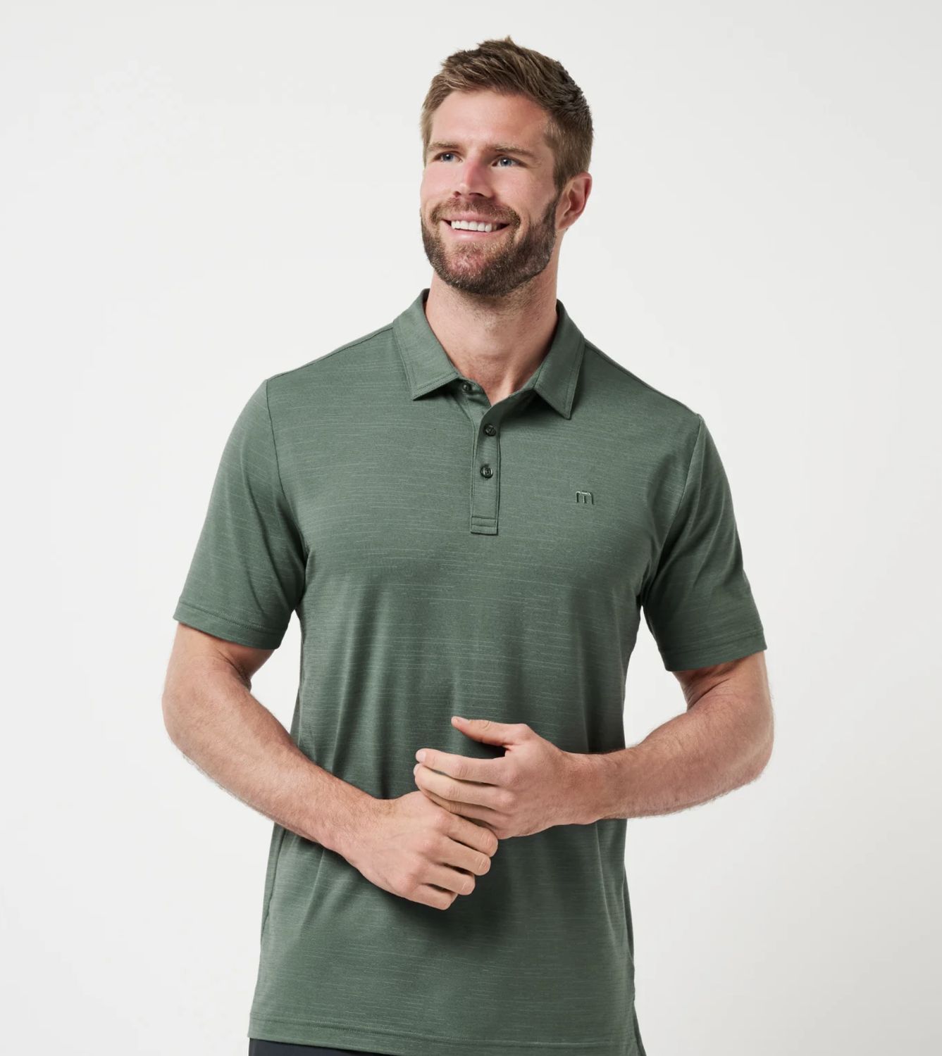 Travis Mathew The Heater Balsam Green