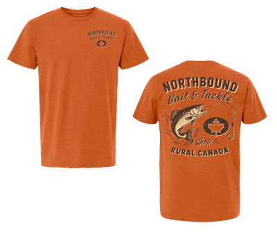 Northbound BAIT &amp; TACKLE T-SHIRT Burnt Orange