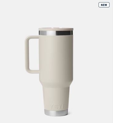 Yeti RAMBLER® 1.18 L TRAVEL STRAW MUG WITH COLOUR-MATCHED STRAW LID Cape Taupe