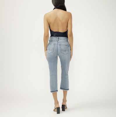 Silver Jeans Avery Capri 216