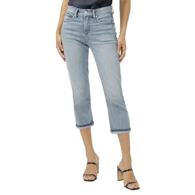 Silver Jeans Avery Capri 216