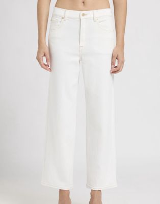 Seven For All Mankind Stovepipe Straight Ankle Sugar