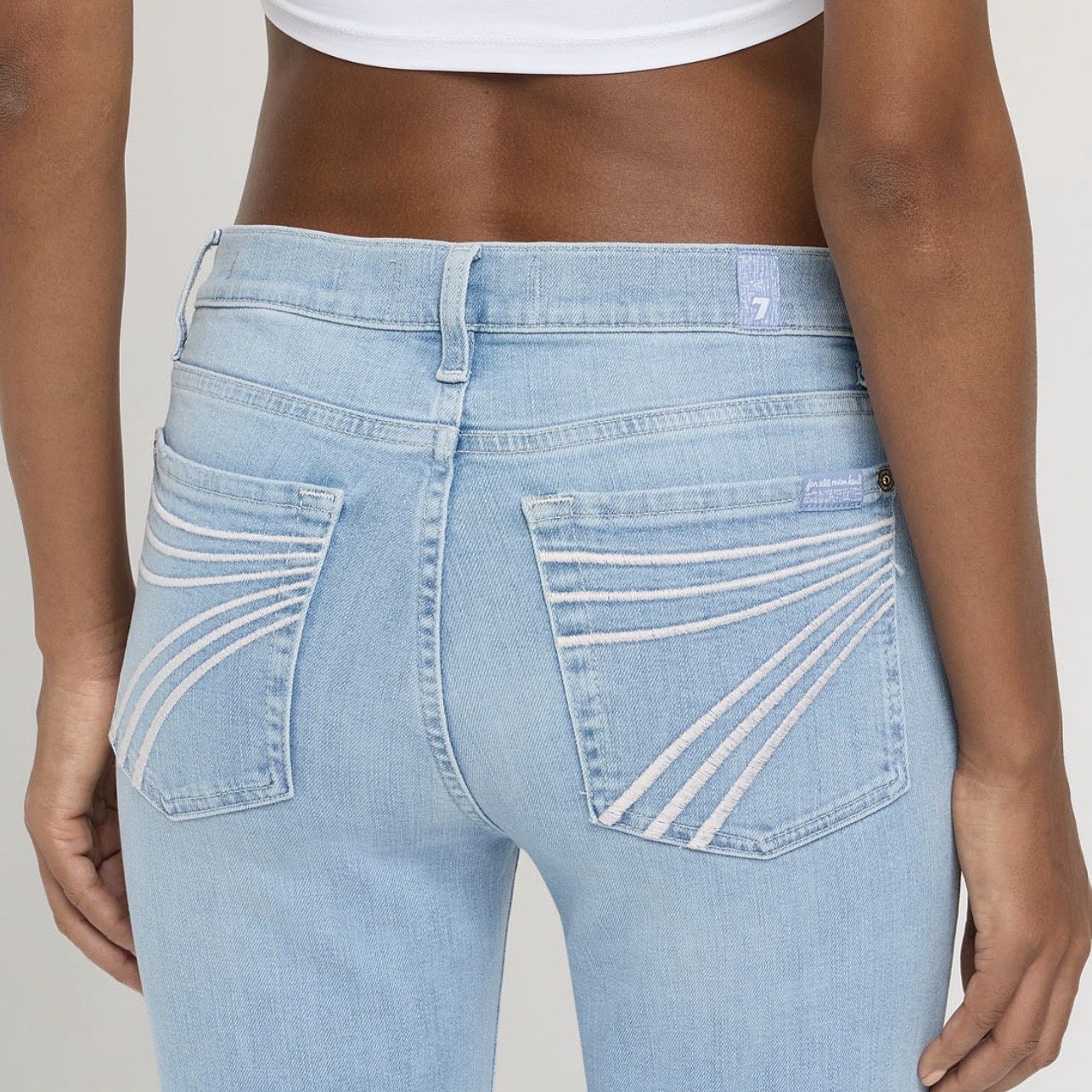 Seven For All Mankind Dojo 36" in Indigo Bloom