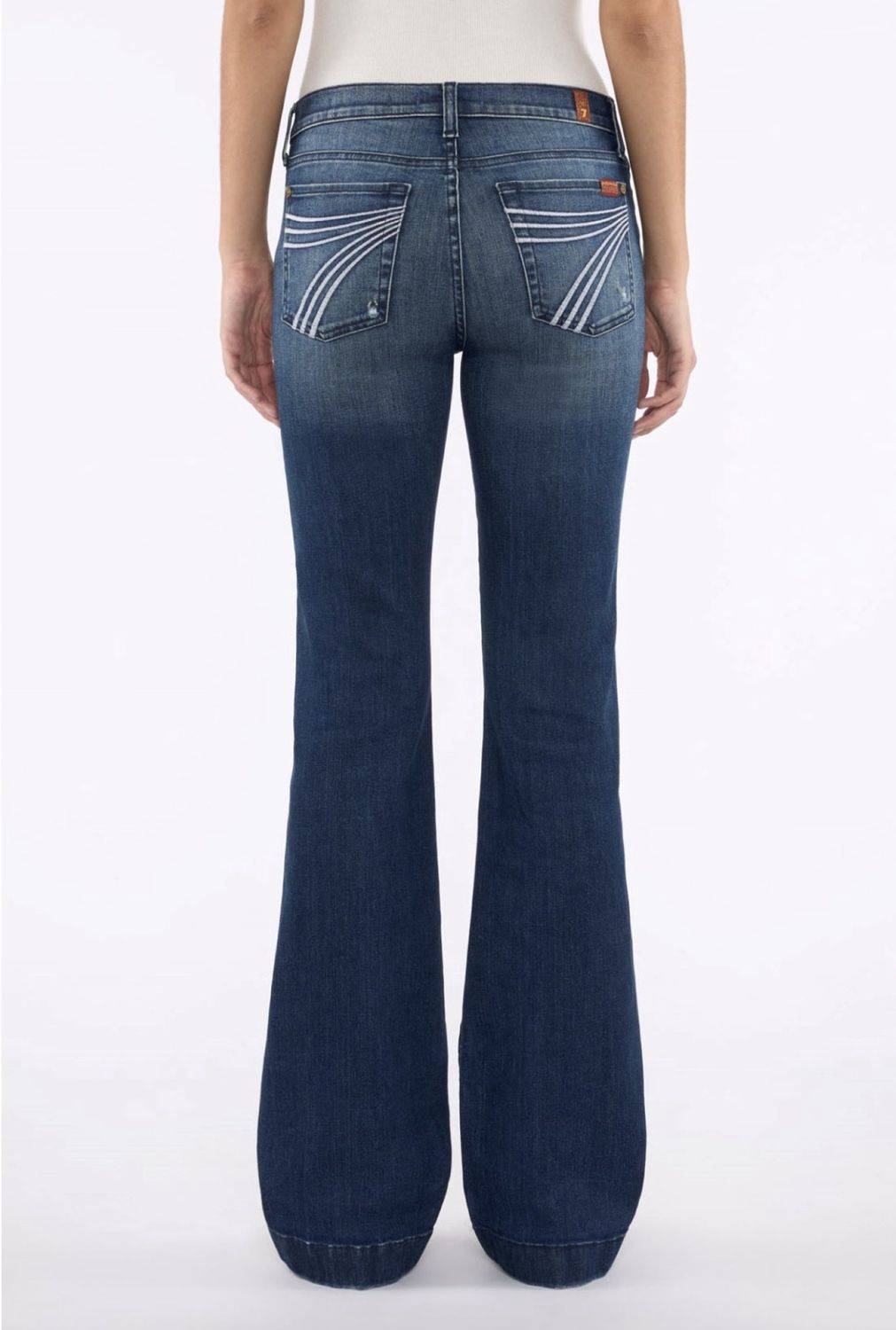 Seven For All Mankind Lake Blue 36" Inseam