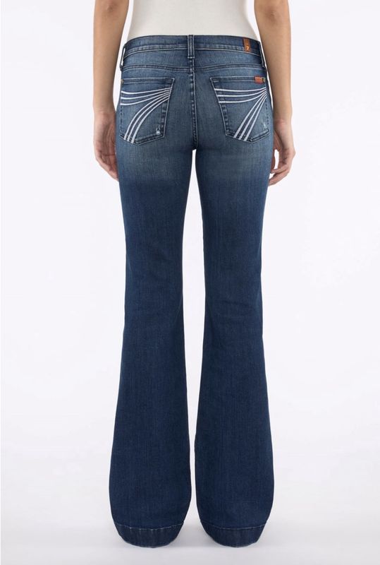 Seven For All Mankind Lake Blue 36" Inseam