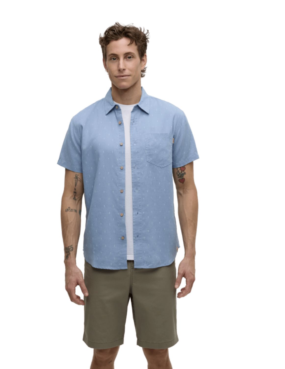 tentree Small Tree Mancos Shirt Lakeside