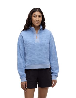 Tentree Elkhorn 1/4 Zip Stone Flash