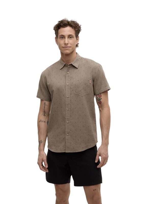 Tentree Small Tree Mancos Shirt Clay