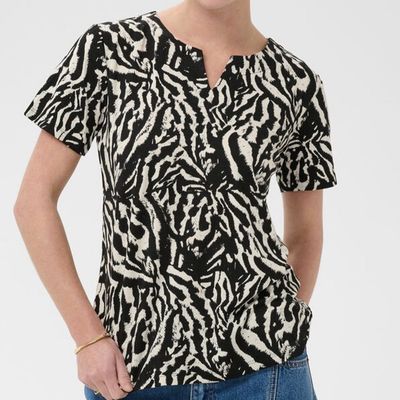 Kaffe Bella Jersey T-Shirt Black