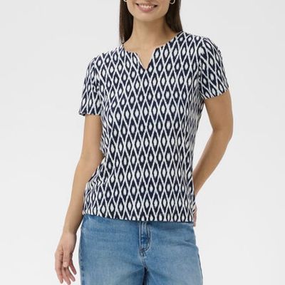 Kaffe Bella Jersey T-Shirt Midnight