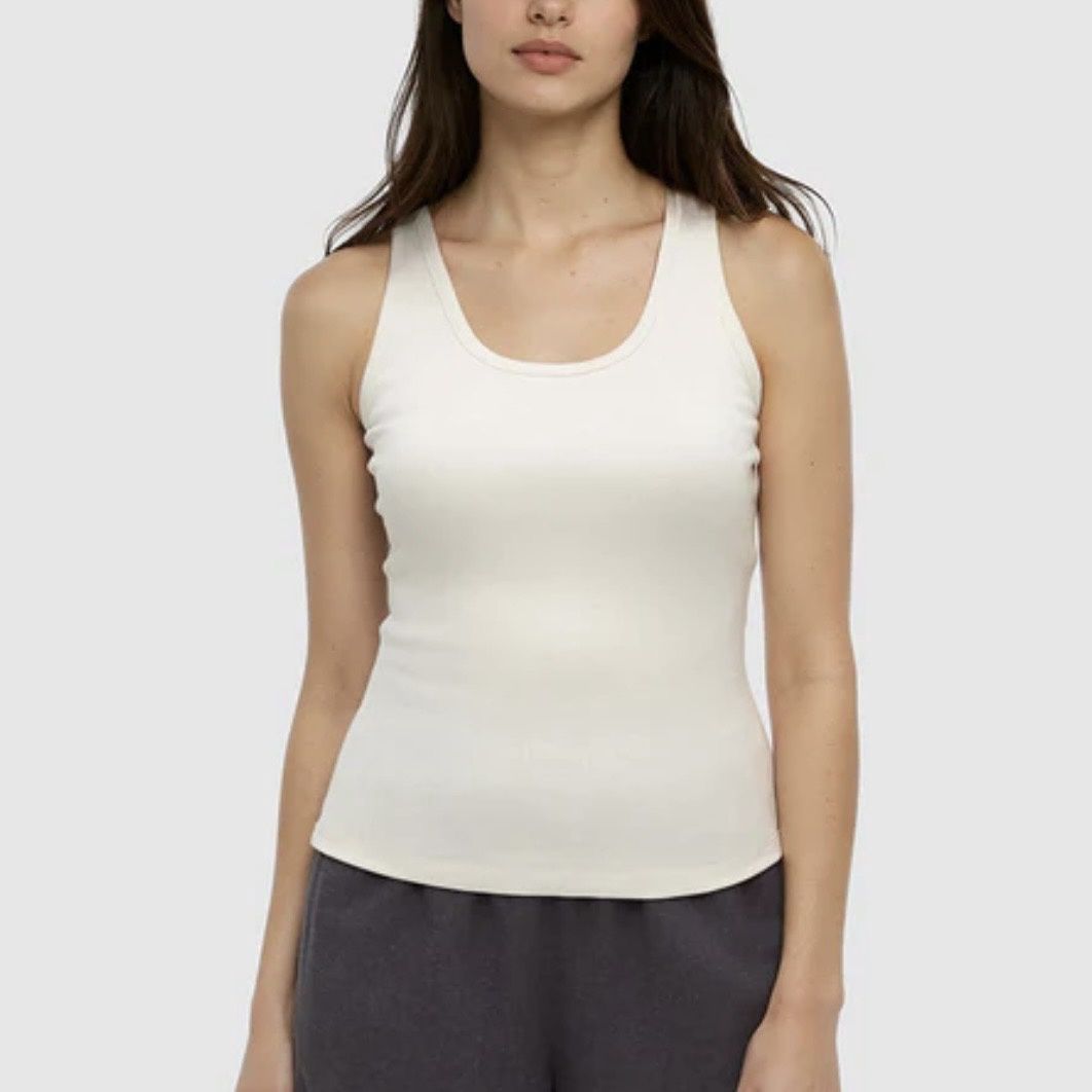 Tentree Dover Tank White