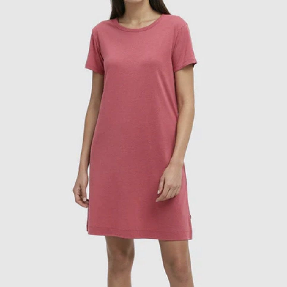 Tentree Birchwood Dress Rosewood