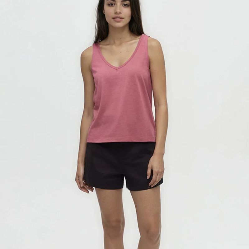 Tentree Kinney Tank Rosewood