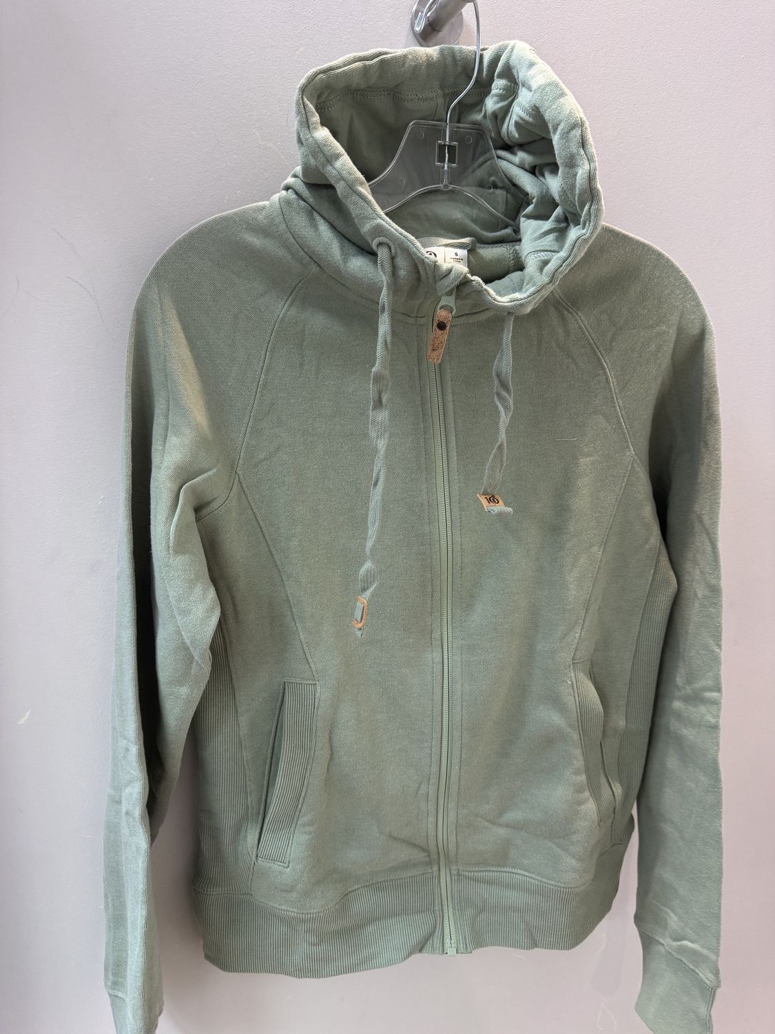 Tentree Elm Zip Hoodie Light Moss