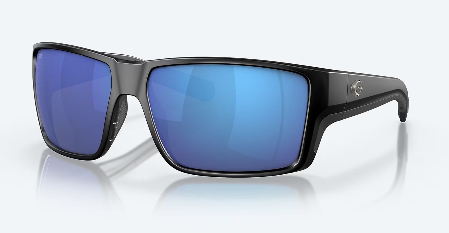 Costa PRO Series   Collection REEFTON PRO Matte Black Blue Mirror Polarized Glass
