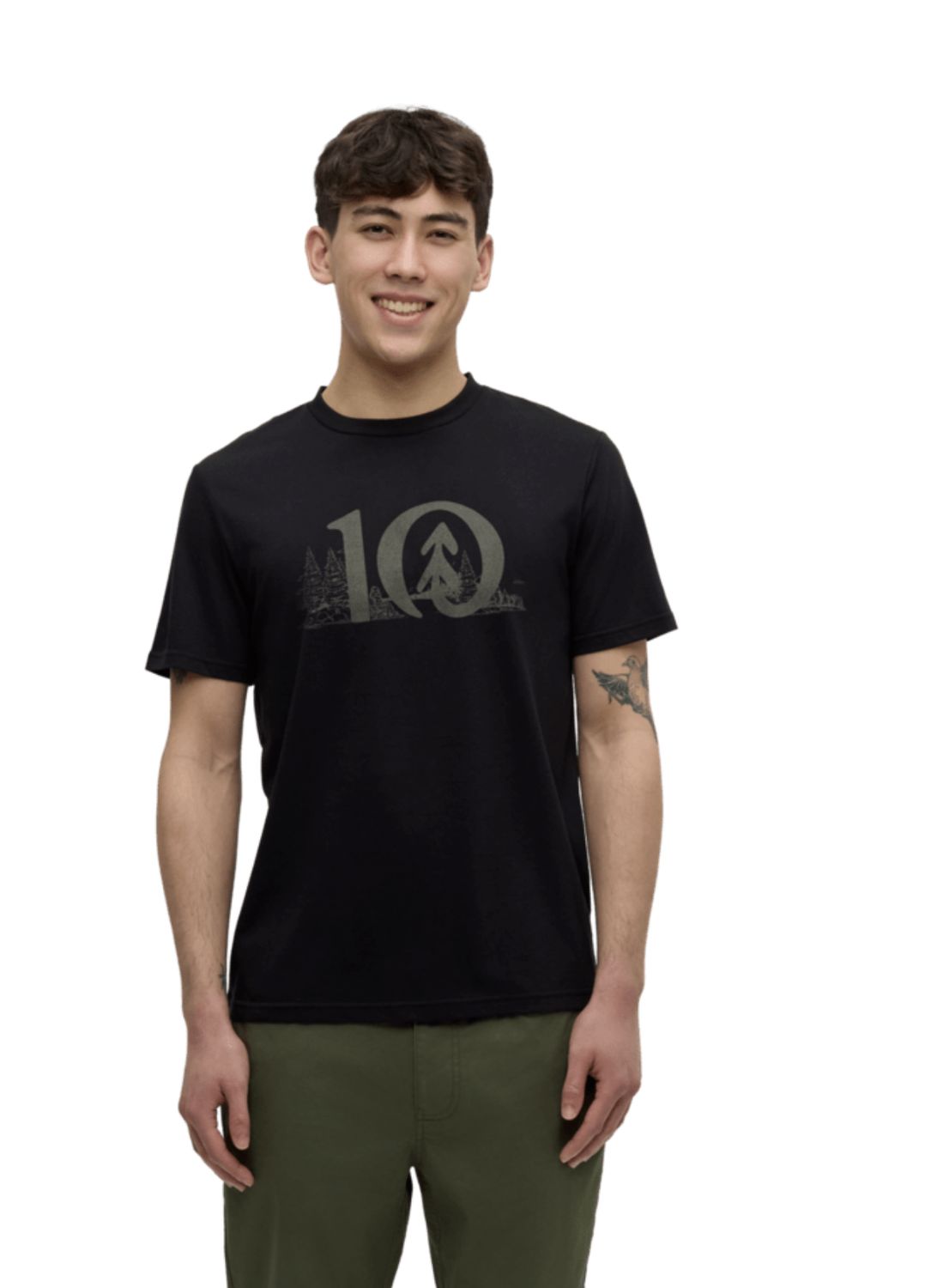 Tentree Lake Life Tee Black