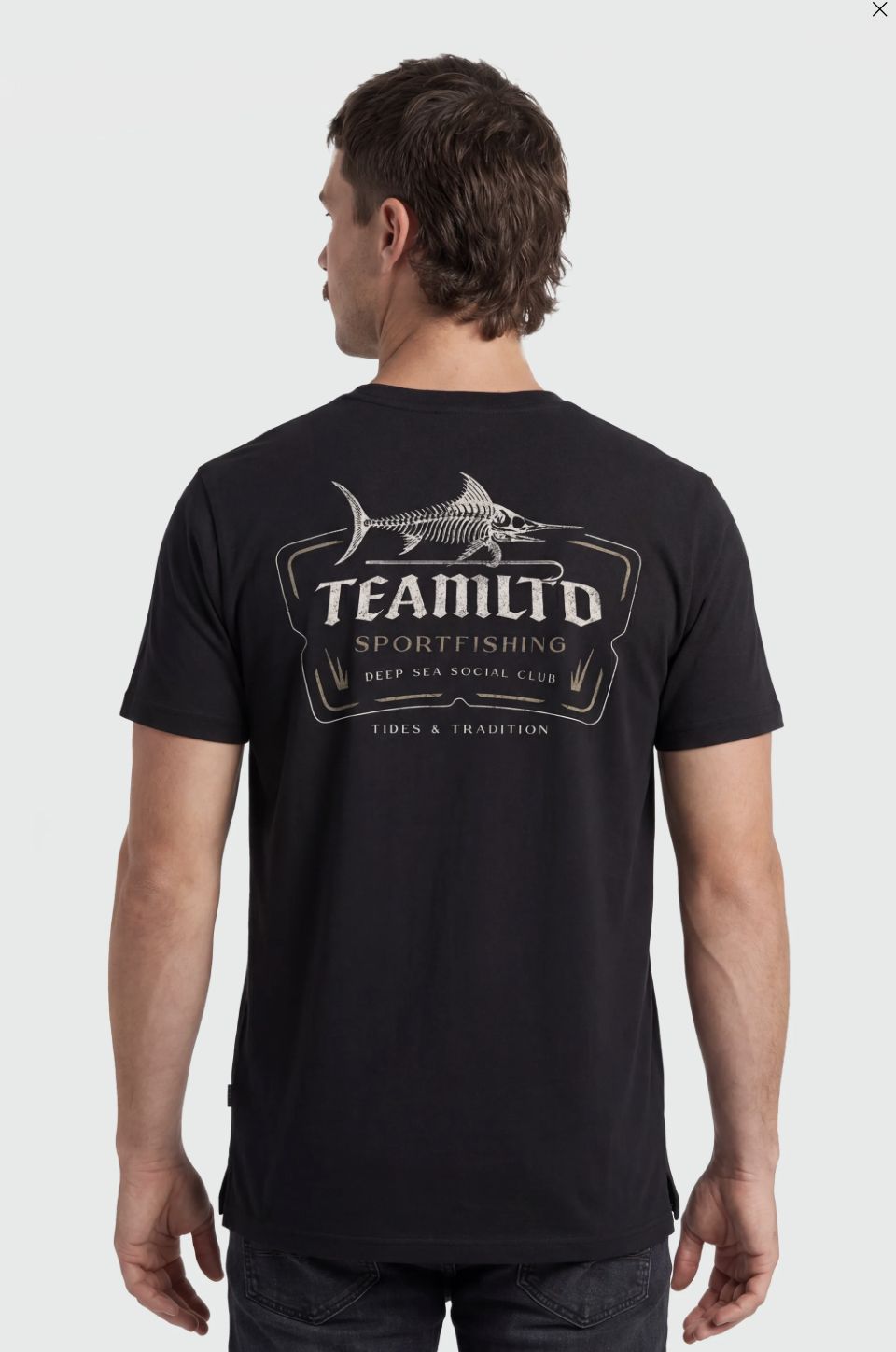 TEAMLTD Sportfishing Tee Black