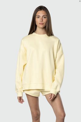 TEAMLTD Oversized Hoodie Butter Yellow