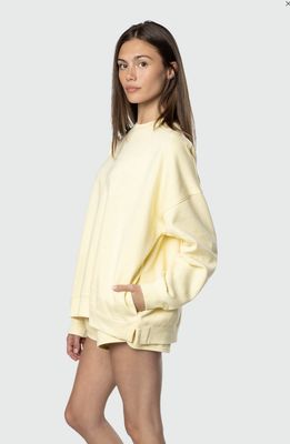 TEAMLTD Oversized Hoodie Butter Yellow