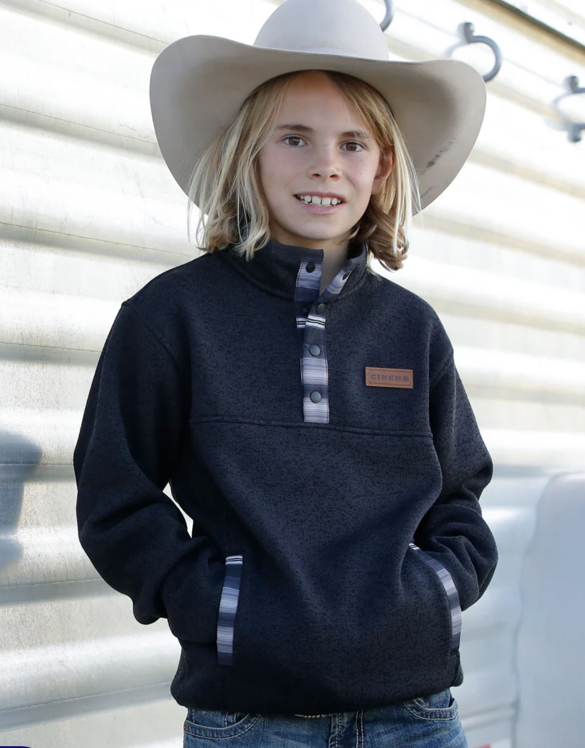 Cinch BOY'S SWEATER KNIT PULLOVER