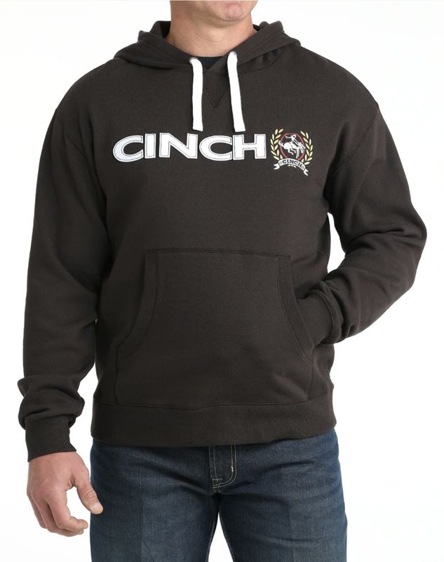 Cinch  LOGO HOODIE Chocolate