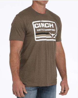 Cinch Cattle Company Tee BRN