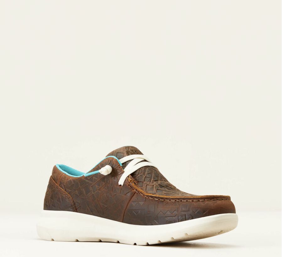 Ariat Hilo Brown Blanket Emboss