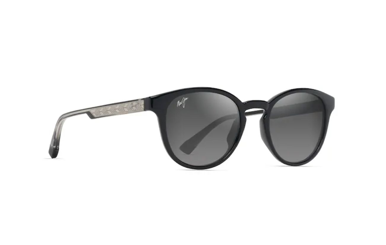 Maui Jim HIEHIE Shiny Black Black Polarized