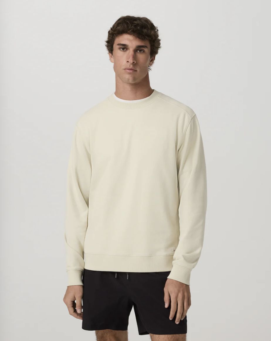 Vuori Cypress Vintage Crew Sandalwood