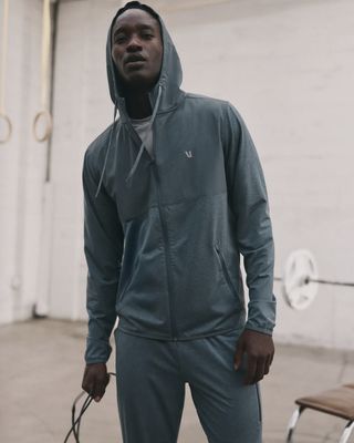 Vuori Sunday Element Jacket Blue Sea Heather