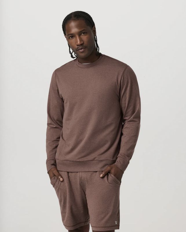 Vuori Ponto Performance Crew Sable