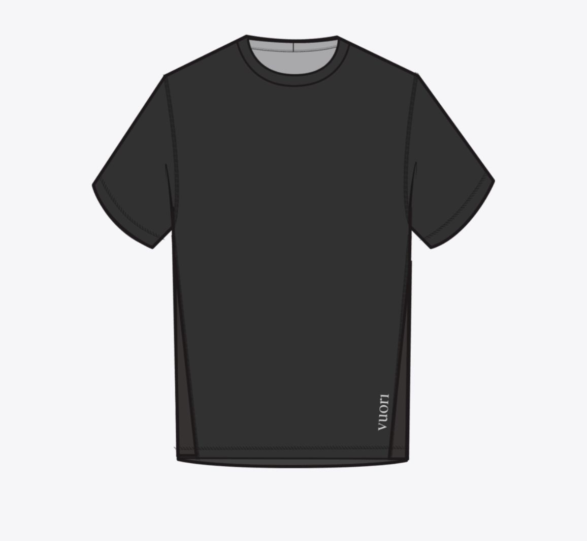 Vuori Terrain Tee Carbon