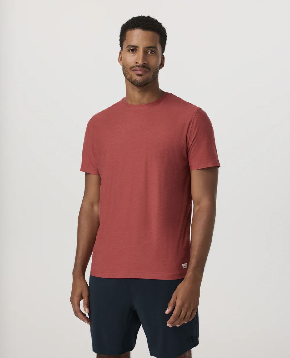 Vuori Strato Tee Fire Heather