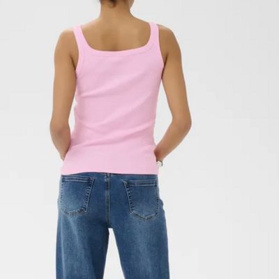 Kaffe Carna Tank Pink Frosting