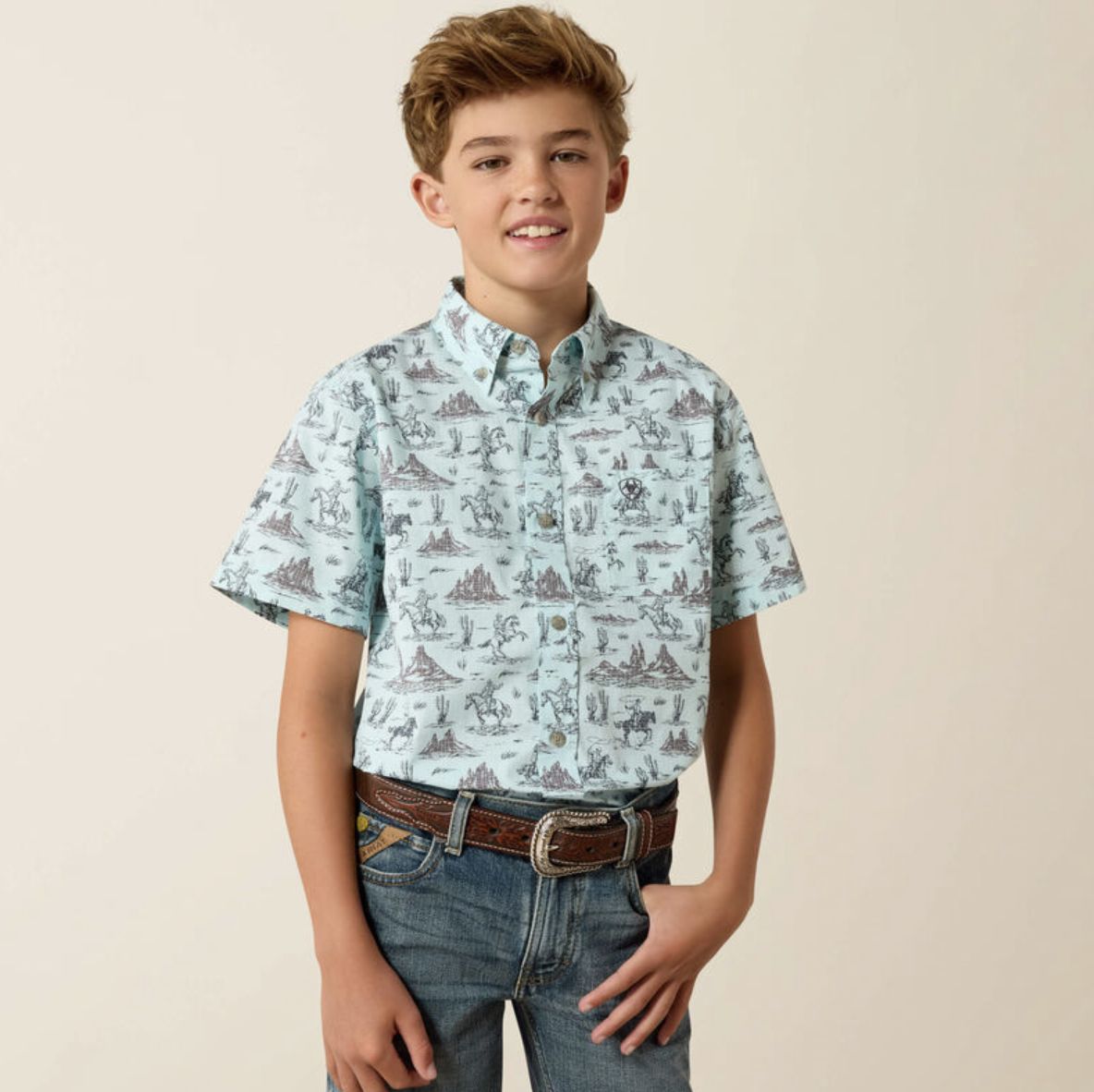 Ariat Pratt SS Shirt Boys